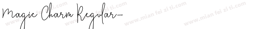 Magic Charm Regular字体转换